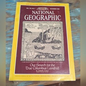 National Geographic November 1986 Edition
